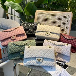 Chanel Replica Bags/Hand Bags Bag Type: Small Square Bag Bag Size: Middle Bag Size: Middle Lining Material: Genuine Leather Bag Shape: Horizontal Square Closure Type: Hook Up Pattern: Solid Color