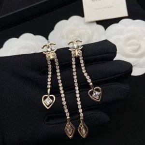 Chanel Replica Jewelry Ear Piercing Material: 925 Silver Mosaic Material: Other Mosaic Material: Other Type: Earrings Pattern: Other Style: Vintage Craft: Plating