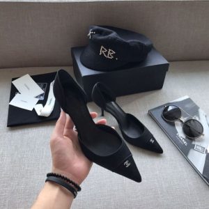 Chanel Replica Shoes/Sneakers/Sleepers Brand: Chanel Upper Material: Sheepskin (Except Suede) Upper Material: Sheepskin (Except Suede) Heel Height: High Heels (5Cm-8Cm) Sole Material: Rubber Closed Way: Slip On Style: Elegant