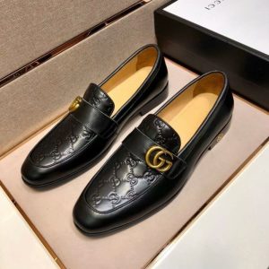 Gucci Replica Shoes/Sneakers/Sleepers Upper Material: First Layer Of Cowhide (Except Cowhide) Heel High: Low Heel (1Cm-3Cm) Heel High: Low Heel (1Cm-3Cm) Sole Material: Rubber Type: Derby Shoes Closing Mode: Slip On Fabrication Process: Adhesive