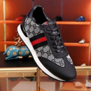 Gucci Replica Shoes/Sneakers/Sleepers Upper Material: Multi-Material Splicing High Heels: Low Heel (1Cm-3Cm) High Heels: Low Heel (1Cm-3Cm) Sole Material: Rubber Type: Sports Shoes Closed Way: Lace Up Style: Casual