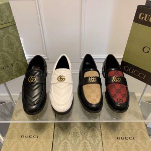 Gucci Replica Shoes/Sneakers/Sleepers Upper Material: Top Layer Cowhide Sole Material: Rubber Sole Material: Rubber Heel Height: Low Heel (1Cm-3Cm) Craftsmanship: Sticky Heel Style: Flat Toe: Round Toe