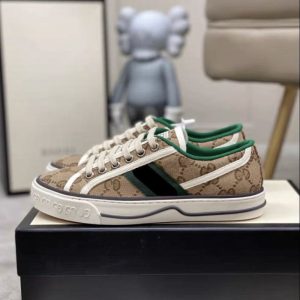 Gucci Replica Shoes/Sneakers/Sleepers Sole Material: Rubber Gender: Unisex / Unisex Gender: Unisex / Unisex Pattern: Color Matching Style: Leisure Heel Shape: Flat Heel Closed: Lace Up