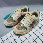 Gucci Replica Shoes/Sneakers/Sleepers Style: Leisure Type: Leisure Type: Leisure Gender: Unisex / Unisex Pattern: Stripe Outsole Material: Natural Rubber Upper Height: Low Top