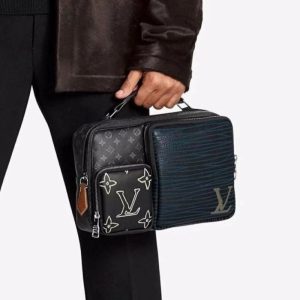 Louis Vuitton Replica Bags Brand: Louis Vuitton Texture: PVC Closed: Zipper Texture: PVC