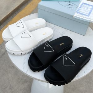 Prada Replica Shoes/Sneakers/Sleepers Style: Leisure Sole Material: TPR Sole Material: TPR Lining Material: Cowhide Brands: Prada