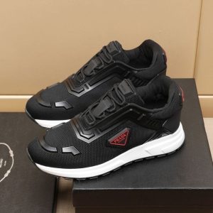 Prada Replica Shoes/Sneakers/Sleepers Upper Material: Multi-Material Splicing High Heels: Middle Heel (3Cm-5Cm) High Heels: Middle Heel (3Cm-5Cm) Sole Material: Rubber Closed Way: Lace Up Style: Casual Craftsmanship: Sticky