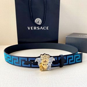 Versace Replica Belts Main Material: Top Layer Cowhide Buckle Material: Stainless Steel Buckle Material: Stainless Steel Gender: Male Type: Belt Belt Buckle Style: Smooth Buckle Body Elements: Embroidery