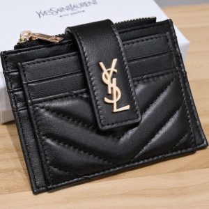 YSL Replica Bags/Hand Bags Brand: YSL Texture: Cowhide Texture: Cowhide For People: Universal Type: Short Wallet Popular Elements: Embroidered Style: OL Commuting