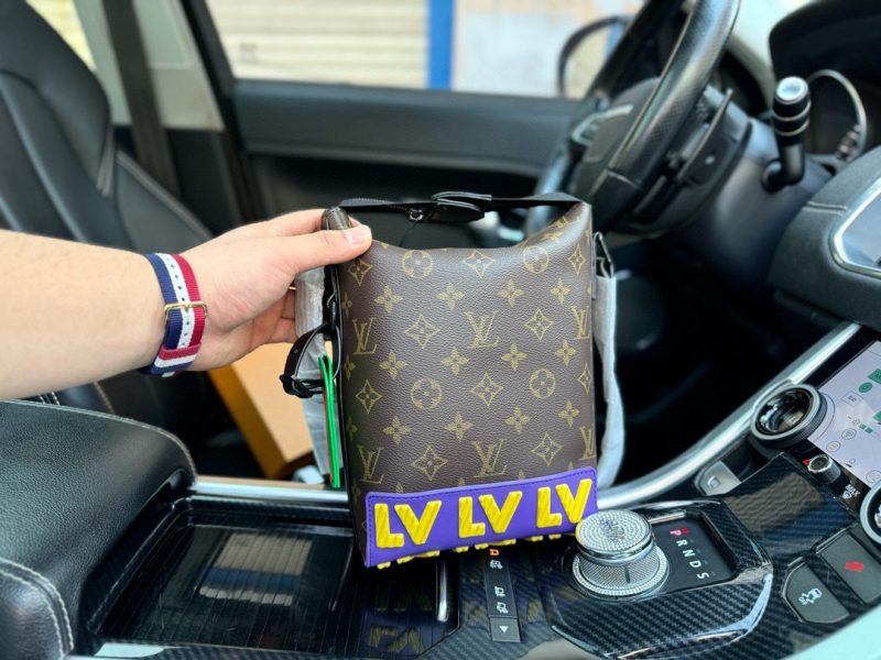 "Louis Vuitton" borsa a tracolla lv marrone Specifiche: 16,5x24x10cm Viene fornito con: scatola regalo pieghevole