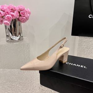 CHANEL 2023 Chanel official website synchronized pointed toe pearl heel sandals series_A must-have hot style for spring and autumn fragrances