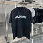Balenciaga Replica Men Clothing Fabric Material: Cotton/Cotton Ingredient Content: 100% Ingredient Content: 100% Collar: Round Neck Version: Loose Sleeve Length: Short Sleeve Clothing Style Details: Printing