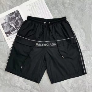 Balenciaga Replica Clothing Fabric Material: Cotton/Cotton Type: Straight Pants Type: Straight Pants Length: Shorts Version: Straight Popular Elements: Embroidered