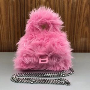 Balenciaga Replica Bags/Hand Bags Material: Plush Bag Type: Fur Bag Bag Type: Fur Bag Bag Size: Small Lining Material: Polyester Pattern: Solid Color Hardness: Soft