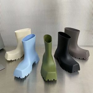 Balenciaga Replica Shoes/Sneakers/Sleepers Upper Material: Pvc Help Tall: Mid-Calf Help Tall: Mid-Calf Sole Material: Pvc Style: Leisure Function: Non-Slip