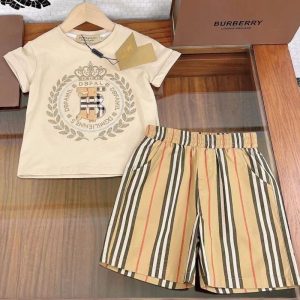 Others Replica Child Clothing Fabric Material: Cotton/Cotton Ingredient Content: 71% (Inclusive) - 80% (Inclusive) Ingredient Content: 71% (Inclusive) - 80% (Inclusive) Gender: Universal Popular Elements: Printing Number Of Pieces: Two Piece Suit Sleeve Length: Short Sleeve