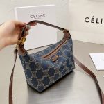Celine Replica Bags/Hand Bags Brand: Celine Texture: Denim Texture: Denim Type: Small Round Bag Popular Elements: Letter Style: Fashion Closed: Zipper