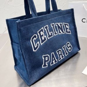 Celine Replica Bags/Hand Bags Texture: Denim Type: Tote Type: Tote Popular Elements: Embroidered Style: Fashion Closed: Other