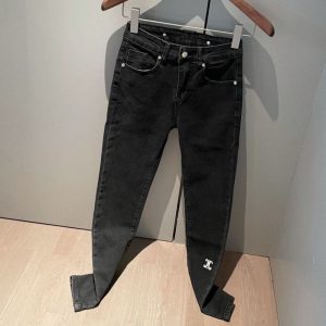 Celine Replica Clothing Type: Pencil Pants Waistline: High Waist Waistline: High Waist Length: Long Style: Temperament Lady/Little Fragrance Popular Elements: Embroidered