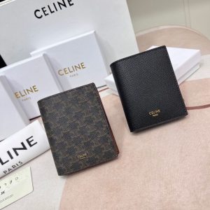 Celine Replica Bags/Hand Bags Brand: Celine Texture: Cowhide Texture: Cowhide For People: Universal Type: Short Wallet Popular Elements: Printing Style: Vintage