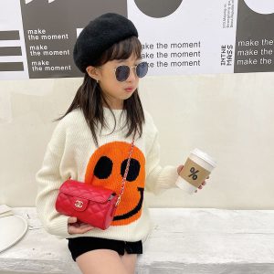 Chanel Replica Child Clothing Applicable To School Age: Toddler Material: PU Material: PU Bag Size: Small Capacity: Small Closure Type: Magnetic Buckle Number Of Shoulder Straps: Single