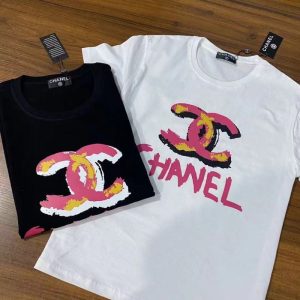 Chanel Replica Clothing Fabric Material: Cotton/Cotton Ingredient Content: 100% Ingredient Content: 100% Popular Elements: Printing Clothing Version: Slim Fit Style: Simple Commute / Minimalist Length/Sleeve Length: Regular/Short Sleeve