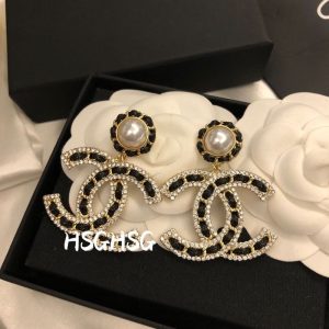 Chanel Replica Jewelry Ear Piercing Material: 925 Silver Mosaic Material: Alloy Mosaic Material: Alloy Type: Earrings Pattern: Other Style: Elegant Craft: Plating