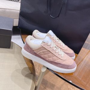 Chanel Replica Shoes/Sneakers/Sleepers Upper Material: Two-Layer Cowhide (Except Cow Suede) Heel Height: Middle Heel (3Cm-5Cm) Heel Height: Middle Heel (3Cm-5Cm) Sole Material: Rubber Closed: Lace Up Type: Sports Shoes Craftsmanship: Glued