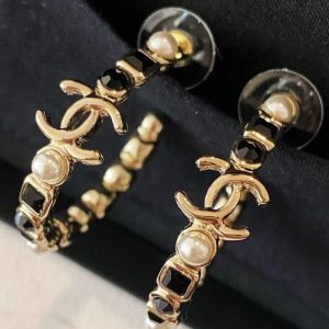 Chanel Replica Jewelry Piercing Material: Copper Type: Ear Studs Type: Ear Studs Style: Vintage Craft: Plating