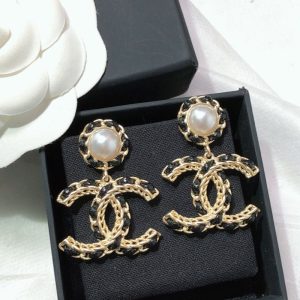 Chanel Replica Jewelry Ear Piercing Material: 925 Silver Mosaic Material: Alloy Mosaic Material: Alloy Style: Simple