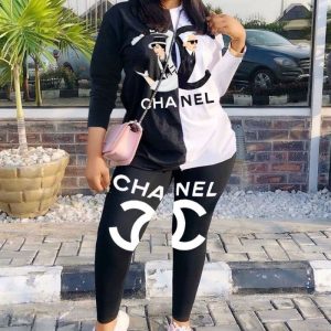Chanel Replica Clothing Main Style: Simple Commute Popular Elements: Printing Popular Elements: Printing Type: Pants Suit Sleeve Length: Long Sleeve Fabric Material: Polyester/Polyester (Polyester Fiber) Ingredient Content: 71% (Inclusive) - 80% (Inclusive)