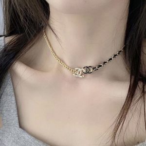 Chanel Replica Jewelry Chain Material: Mixed Material Whether To Wear A Pendant: Without Pendant Whether To Wear A Pendant: Without Pendant Pendant Material: Alloy Pattern: Cross/Crown/Roman Numerals Style: Elegant Gender: Female