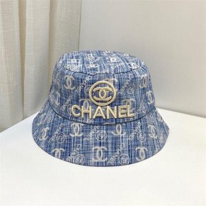 Chanel Replica Hats Fabric Commonly Known As: Cotton Type: Basin Hat/Bucket Hat Type: Basin Hat/Bucket Hat For People: Universal Design Details: Embroidery Pattern: Letter