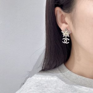 Chanel Replica Jewelry Ear Piercing Material: 925 Silver Mosaic Material: Alloy Mosaic Material: Alloy Style: Simple Pattern: Stars/Sun And Moon/Clouds/Universe For People: Female