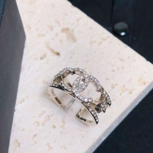 Chanel Replica Jewelry Ring Material: Mixed Material Style: Light Luxury Style: Light Luxury For People: Female
