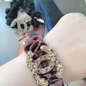 Chanel Replica Jewelry Material: Alloy Hair Accessory Type: Hair Rope Hair Accessory Type: Hair Rope Pattern: Cross/Crown/Roman Numerals