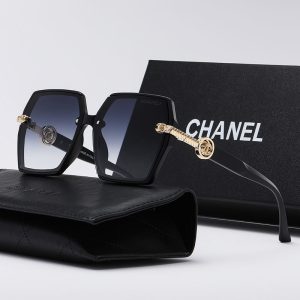 Chanel Replica Sunglasses Brand: Chanel For People: Female For People: Female Lens Material: Resin Frame Shape: Square Style: Vintage Frame Material: Plastic