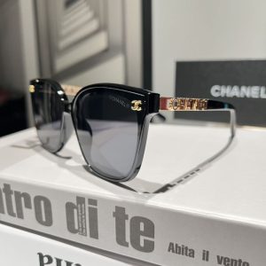 Chanel Replica Sunglasses For People: Female Lens Material: Resin Lens Material: Resin Frame Shape: Round Frame Material: TR Functional Use: Polarized