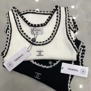 Chanel Replica Clothing Fabric Material: Ice Silk/Viscose Fiber Ingredient Content: 51% (Inclusive)¡ª70% (Inclusive) Ingredient Content: 51% (Inclusive)¡ª70% (Inclusive) Combination: Single Clothing Version: Slim Fit Length: Short Popular Elements: Solid Color