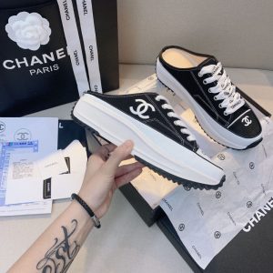 Chanel Replica Shoes/Sneakers/Sleepers Upper Material: Canvas Sole Material: Rubber Sole Material: Rubber Pattern: Letter Closed: Slip On Style: Leisure Craftsmanship: Glued