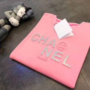 Chanel Replica Clothing Fabric Material: Cotton/Cotton Ingredient Content: 96% (Inclusive)¡ª100% (Exclusive) Ingredient Content: 96% (Inclusive)¡ª100% (Exclusive) Version: Loose Sleeve Length: Short Sleeve Clothing Style Details: Printing