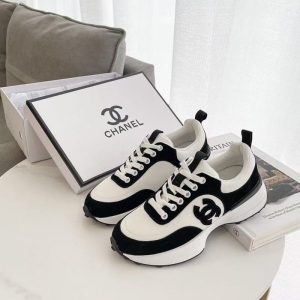 Chanel Replica Shoes/Sneakers/Sleepers Upper Material: Cow Suede Heel Height: Middle Heel (3Cm-5Cm) Heel Height: Middle Heel (3Cm-5Cm) Sole Material: Rubber Closed: Lace Up Style: Korean Version Listing Season: Spring 2022