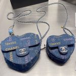 Chanel Replik Taschen/Handtaschen Textur: Denim Typ: Andere Typ: Andere Beliebte Elemente: Druck Stil: Mode Geschlossen: Reißverschluss