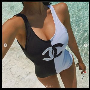 Chanel Replica Clothing Material: Polyester (Polyester Fiber) Ingredient Content: 81% (Inclusive)¡ª90% (Inclusive) Ingredient Content: 81% (Inclusive)¡ª90% (Inclusive) With Or Without Chest Pad Steel Support: With Chest Pad Without Underwire Product Type: Casual Swimsuit Gender: Female Sleeve Length: Sleeveless