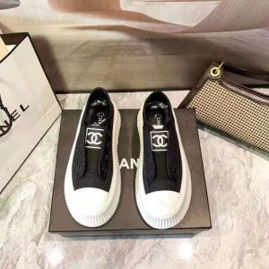 Chanel Replica Shoes/Sneakers/Sleepers Upper Material: Net Sole Material: Rubber Sole Material: Rubber Pattern: Solid Color Closed: Elastic Band Style: Street Listing Season: Summer 2022