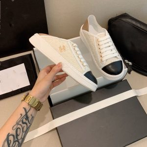 Chanel Replica Shoes/Sneakers/Sleepers Upper Material: Canvas Sole Material: Rubber Sole Material: Rubber Pattern: Solid Color Closed: Slip On Listing Season: Summer 2022 Craftsmanship: Glued