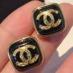 Chanel Replica Jewelry Piercing Material: 925 Silver Mosaic Material: Other Mosaic Material: Other Type: Ear Studs Pattern: Other Style: Vintage Craft: Paint