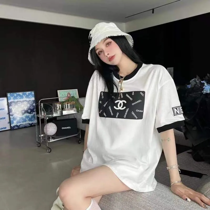 Chanel Replica Abbigliamento Tessuto Materiale: Cotone/Cotone Contenuto di ingredienti: 100% Contenuto ingrediente: 100% Elementi popolari: Stampa