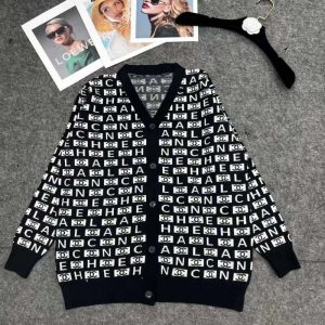 Chanel Replica Clothing Fabric Material: Other/Other Ingredient Content: 31% (Inclusive)¡ª50% (Inclusive) Ingredient Content: 31% (Inclusive)¡ª50% (Inclusive) Style: Simple Commuting/Europe And America Popular Elements / Process: Button Clothing Version: Loose Way Of Dressing: Cardigan