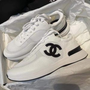 Chanel Replica Shoes/Sneakers/Sleepers Upper Material: The First Layer Of Cowhide (Except Cow Suede) Heel Height: Middle Heel (3Cm-5Cm) Heel Height: Middle Heel (3Cm-5Cm) Sole Material: Rubber Closed: Lace Up Style: Europe And America Type: Mesh Shoes